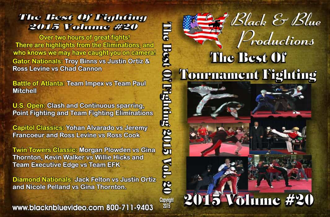 2015 Best Tournament Karate Fighting Sparring #20 Dvd