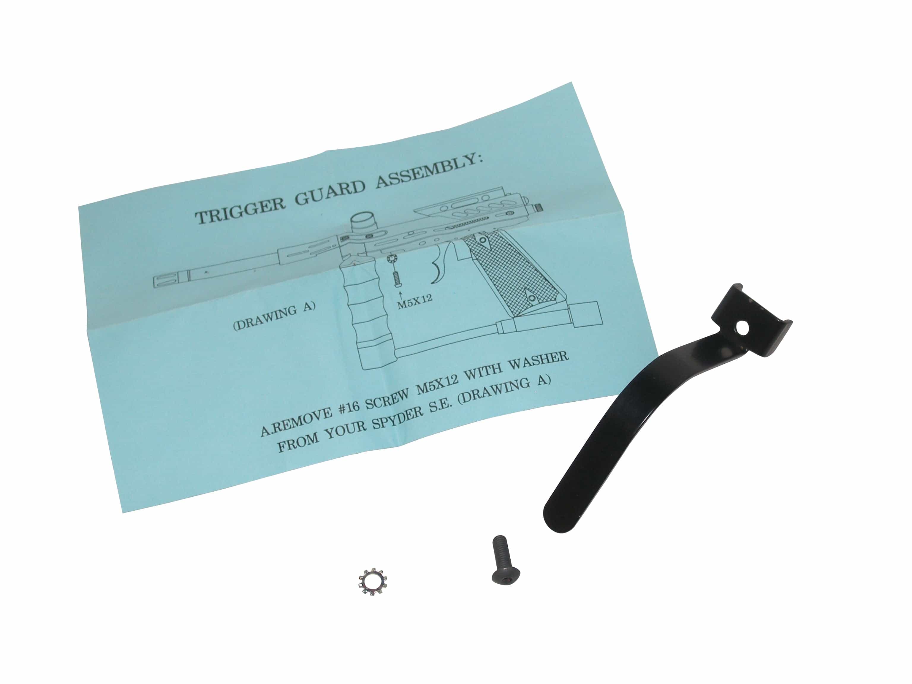 Kingman Spyder Se Double Trigger Guard Black