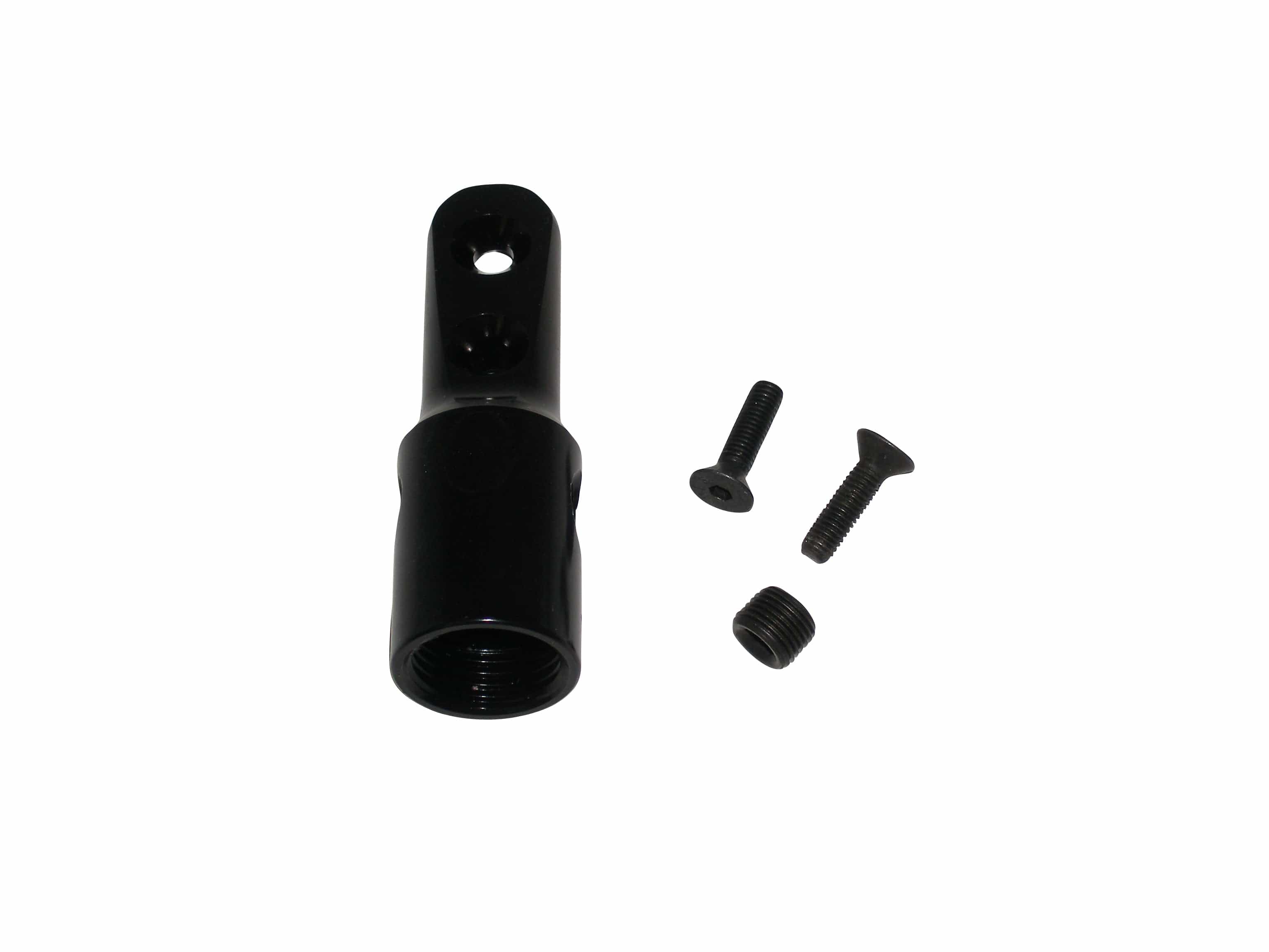 Angled Bottomline Paintball Gun 2-Hole Co2 Tank Adapter Asa Black Duck Bill