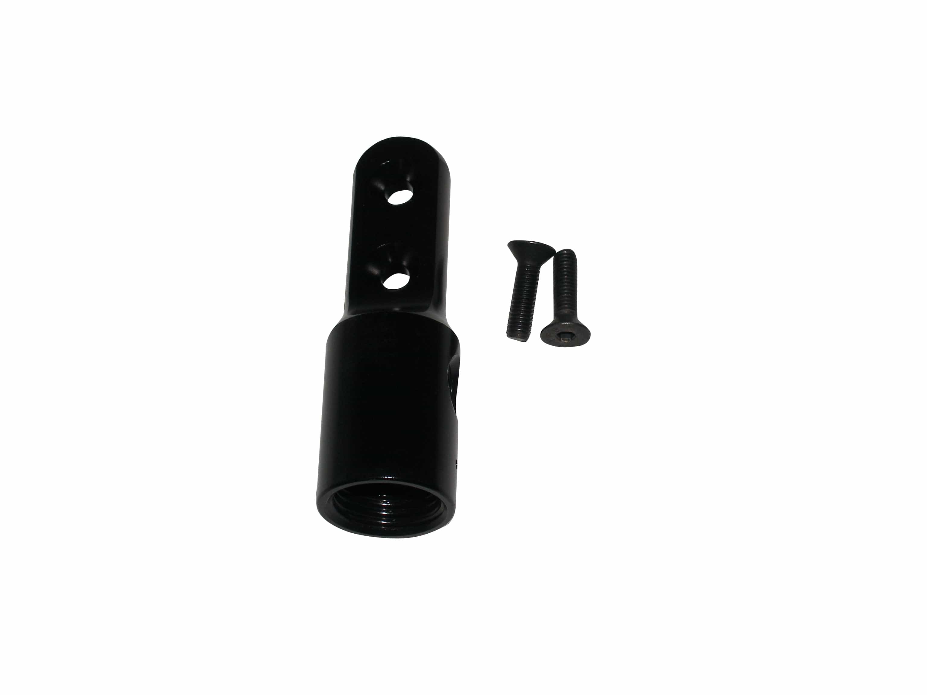 Black Bottomline Cradle Paintball Gun 2 Hole Co2 Tank Adapter Asa Duck Bill