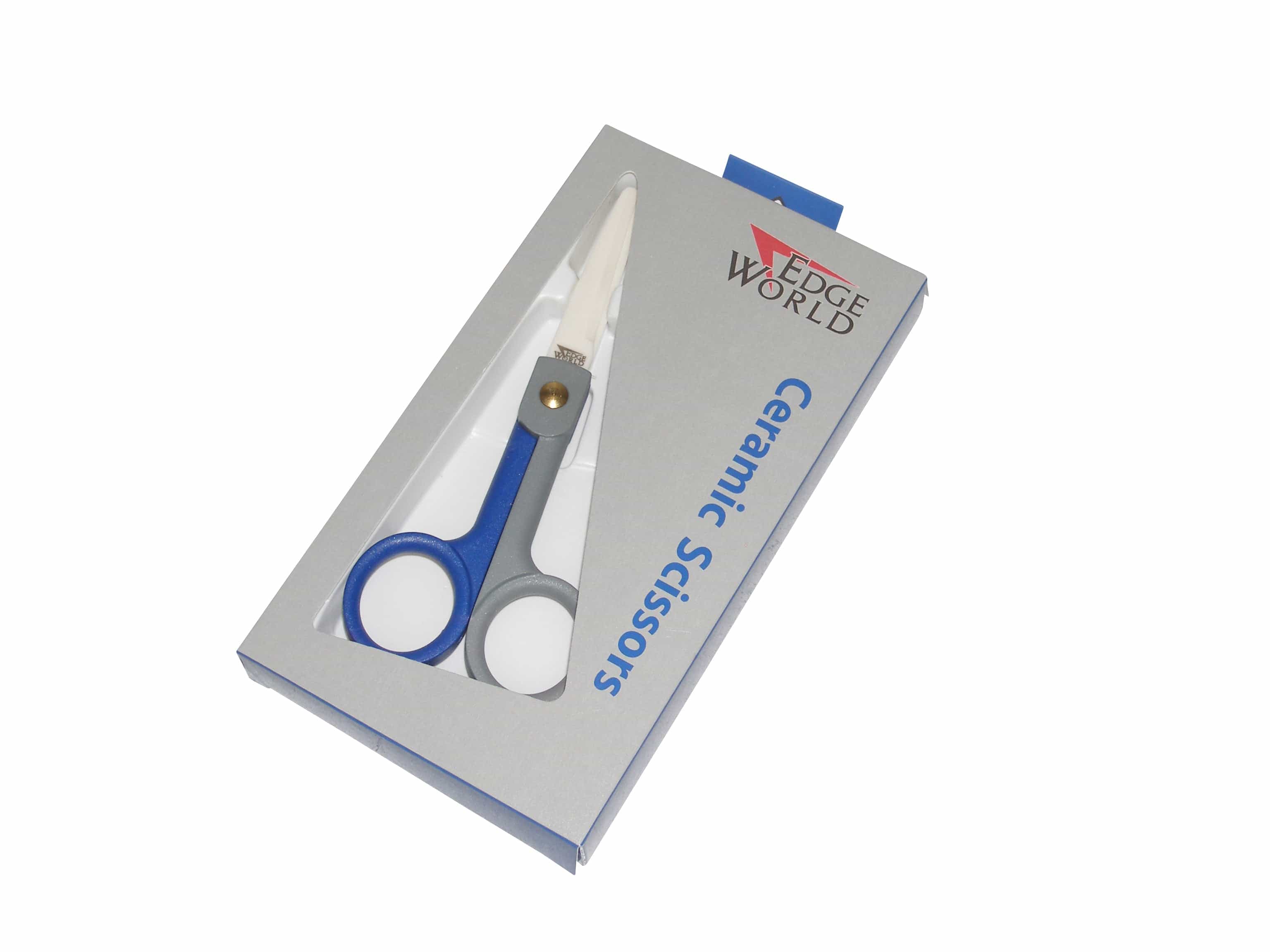 Edge World Fishing 5.5" Ceramic Scissors Saltwater Ocean Braid Line Cut Blade