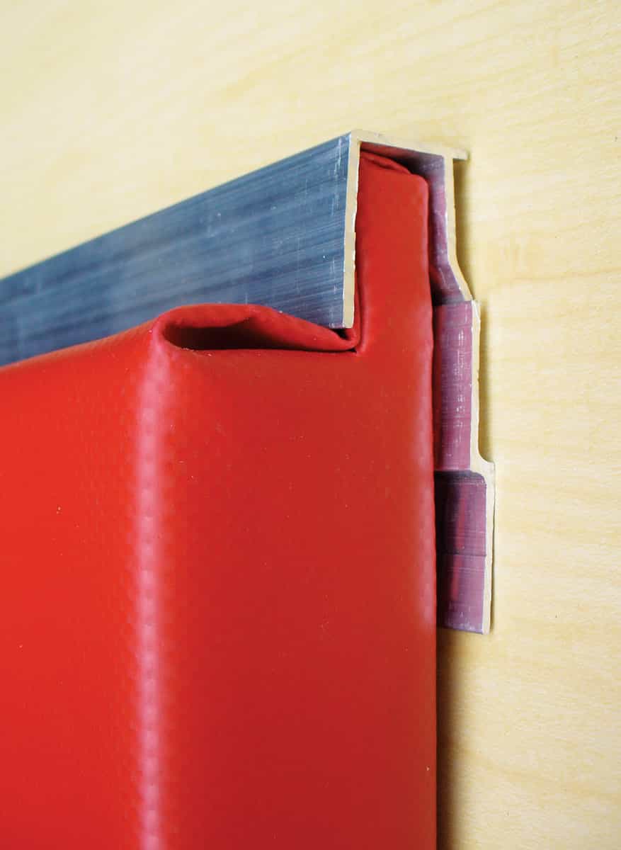 Wall Pad Mounting System, 72" Section