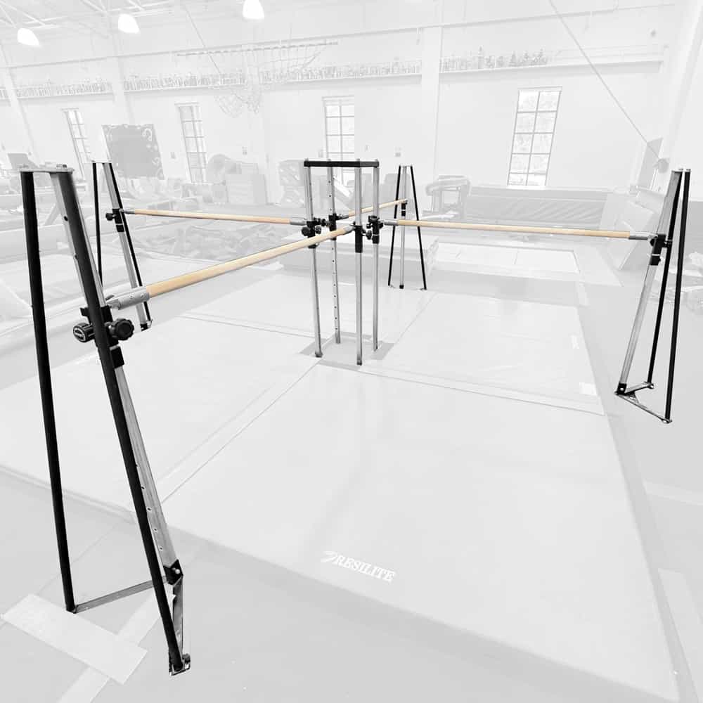 Dgs Bolt-Down Quad Bar (Upright Structure Only, No Rails)