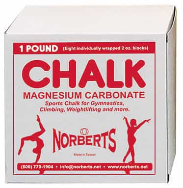 Taiwanese Gymnastic Block Chalk, Single One-Lb Box
