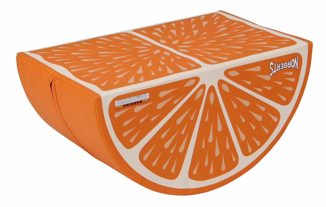 15In Radius X 18In Wide Orange Rocker