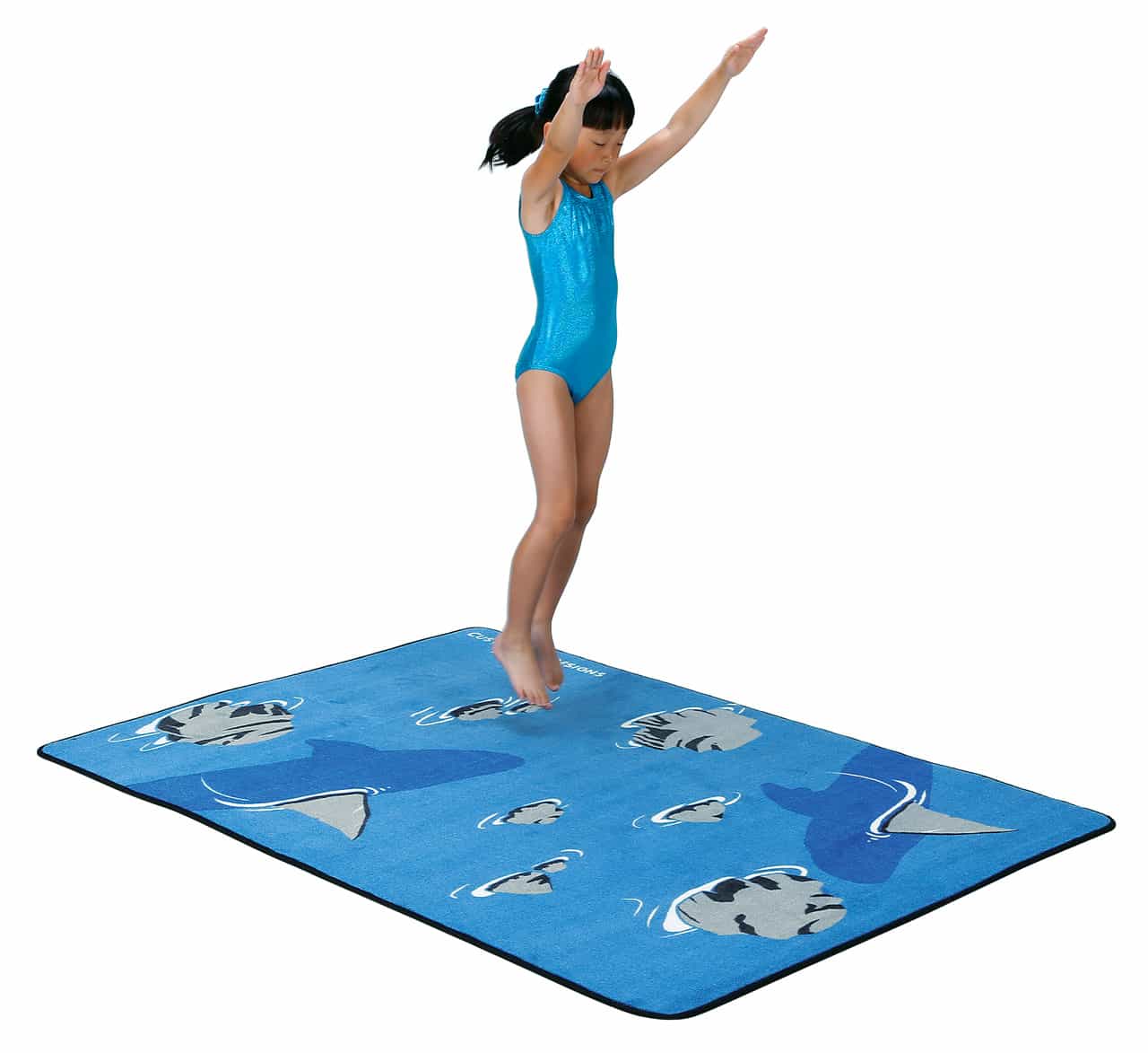 Jump The Shark Carpet, 48” X 72”
