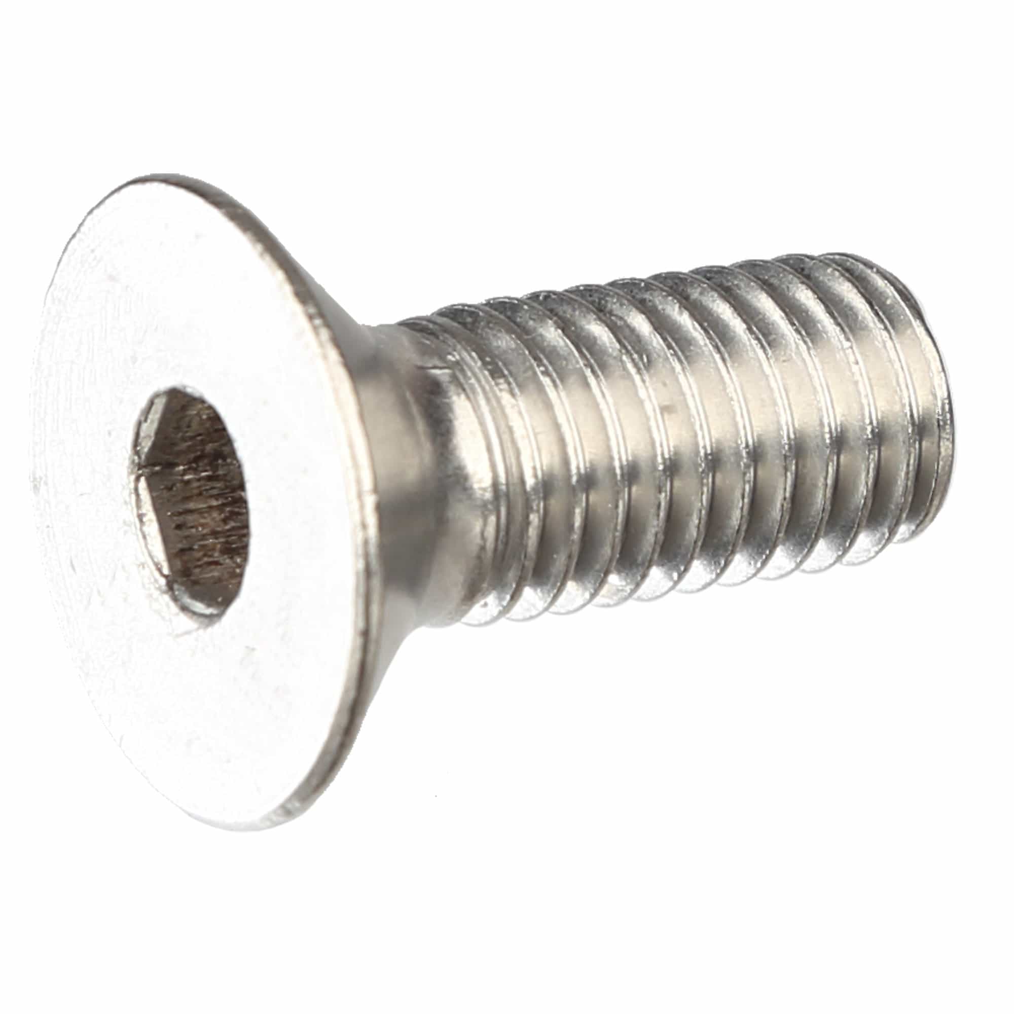 Screw, M10 X 1.5, 25Mm, Fhm, He, Ss, Star Trac