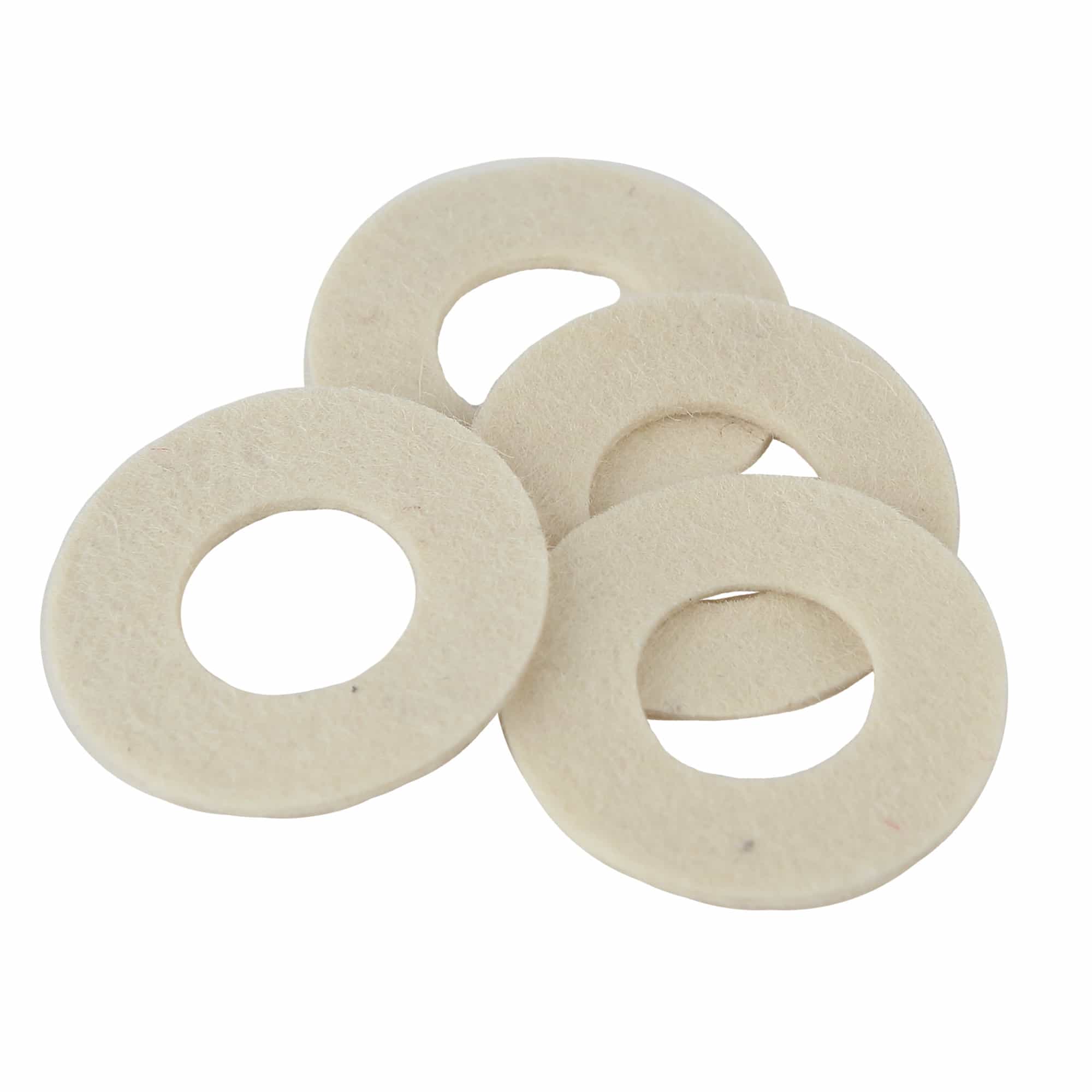 Felt Washers For Roller Wheels, 4 Pack, Bowflex Max Trainer