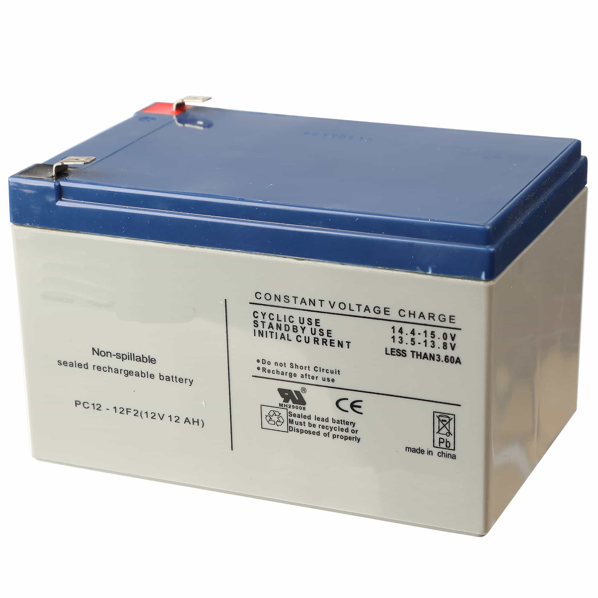 Battery, Sealed, Lead Acid, 12V 12Ah, Matrix