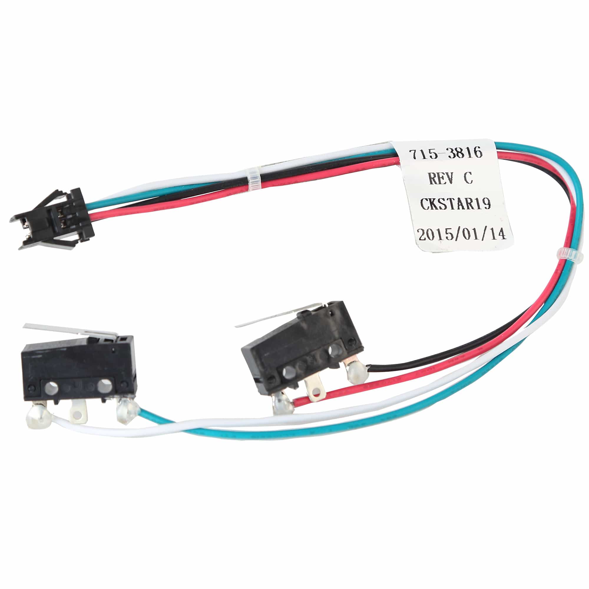 Stop Switch And Cable Assembly, E-Tr, Hb