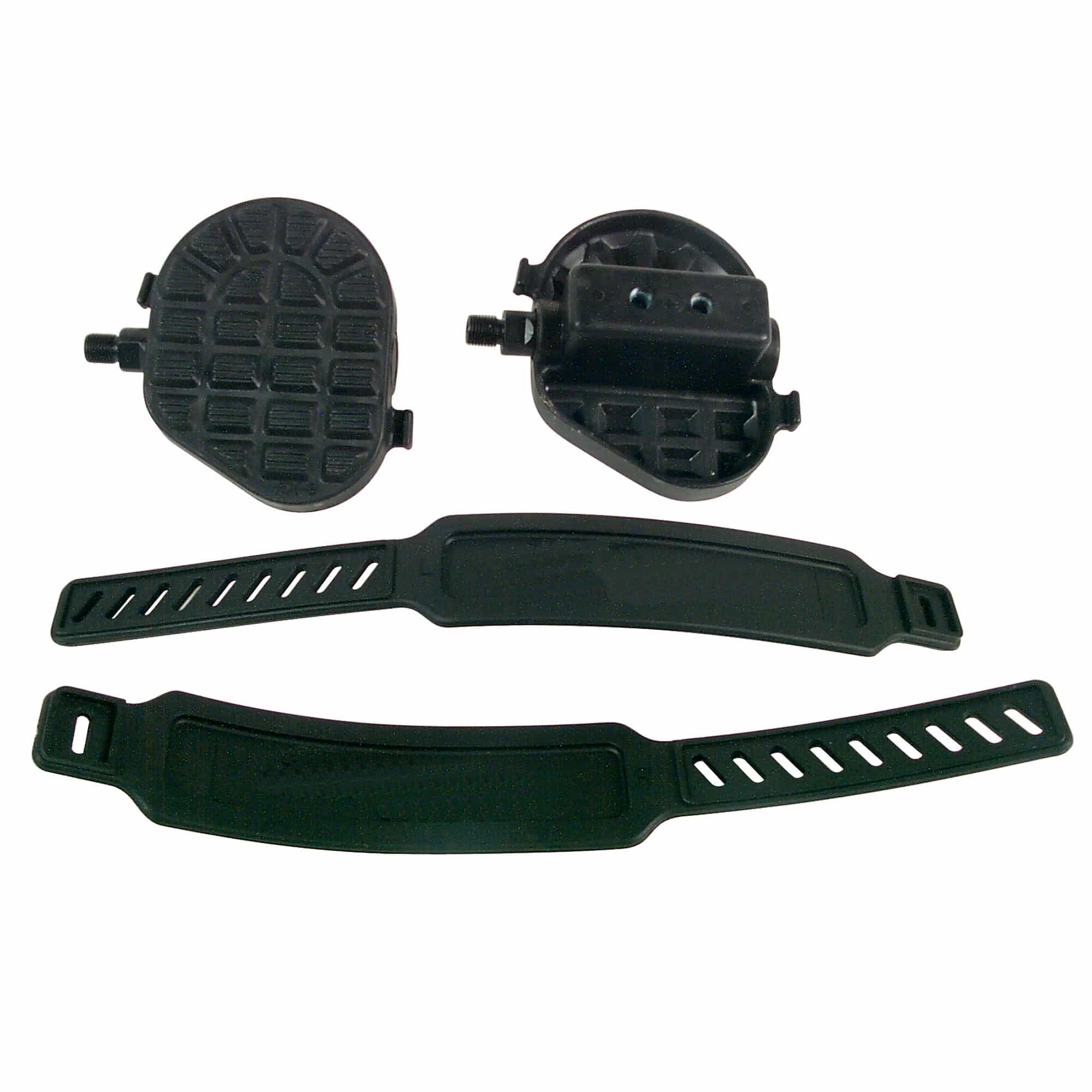 Bike Pedals, Set With Straps, 1/2" 718-0030