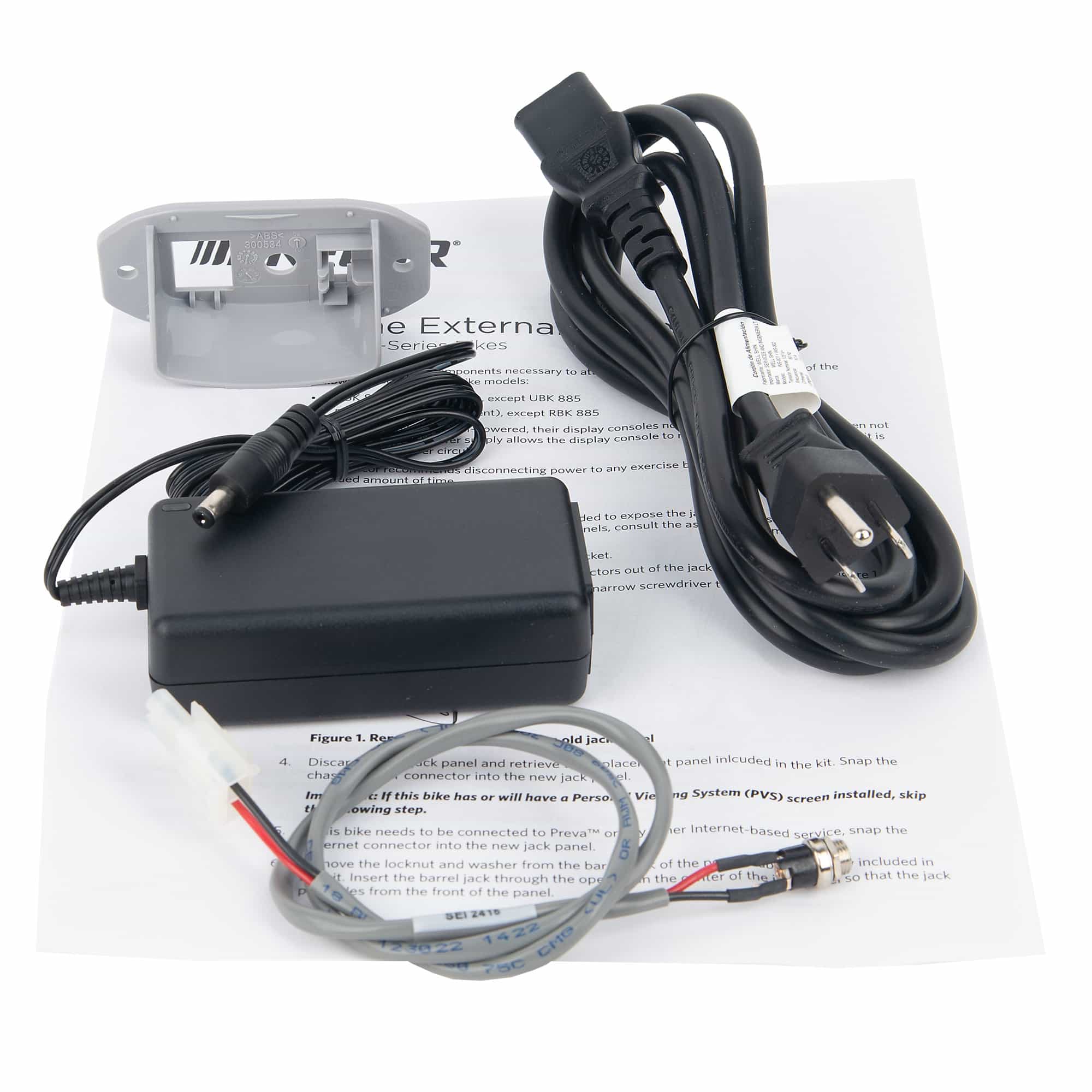 External Power Option Kit,Precision Bike Ac Power, Not For Ubk 885 Or Rbk 885 Models