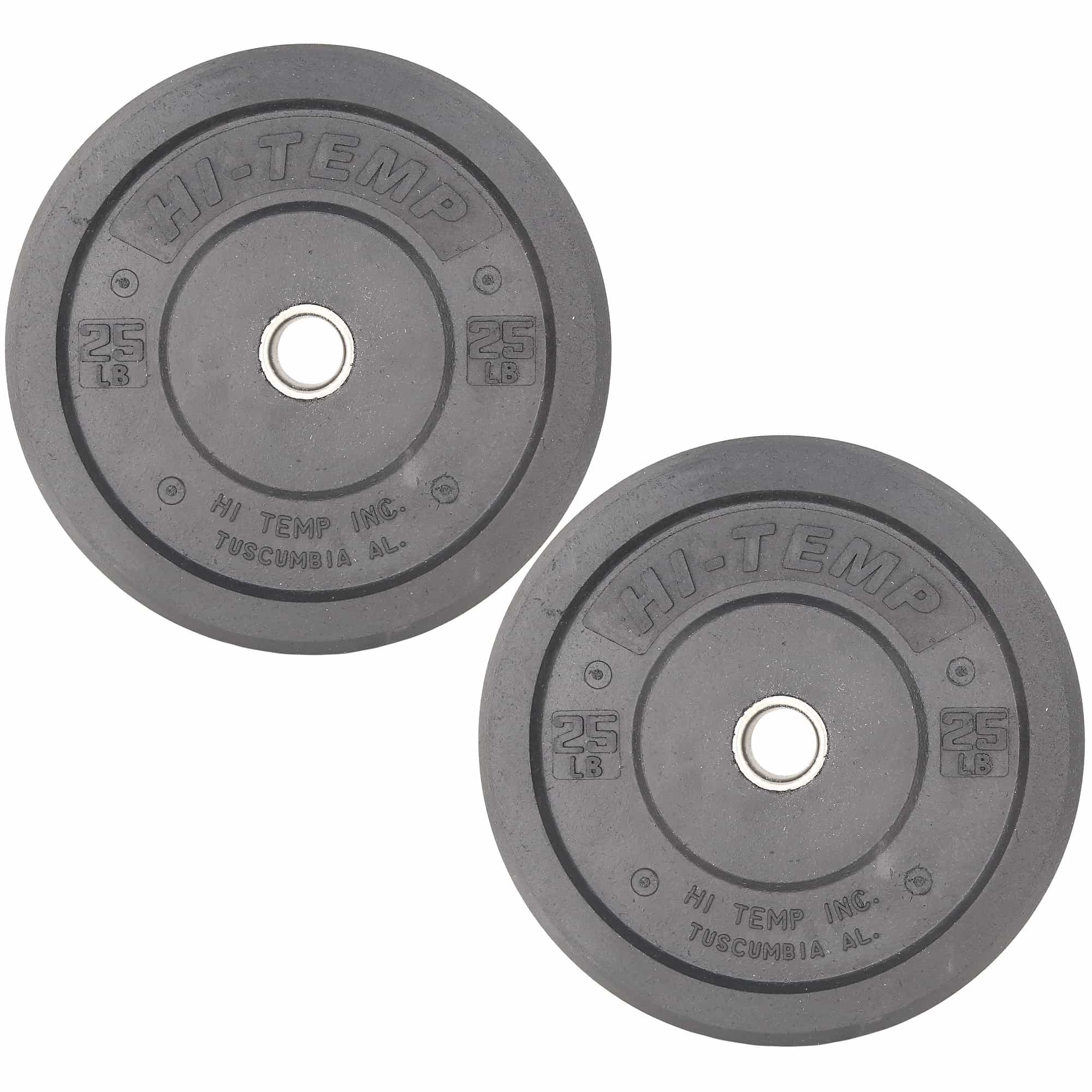 Hi-Temp Bumper Plate - 25 Lb - Pair