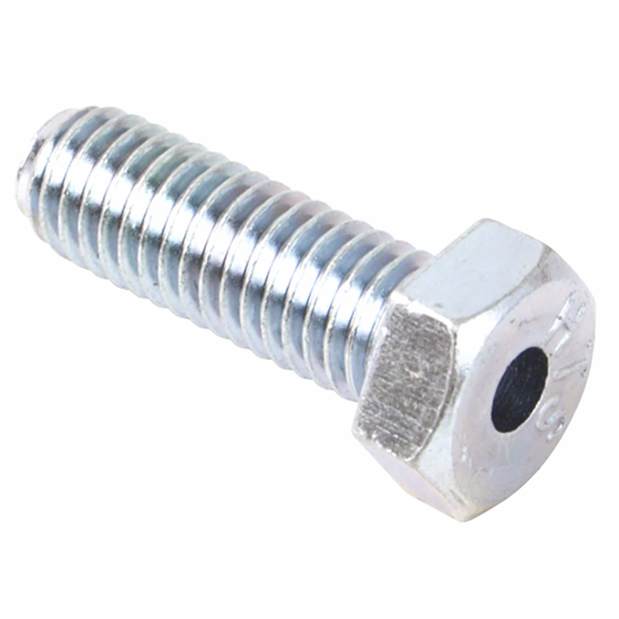 Hex Bolt With 7Mm Hole, 1/2" X 1" Long