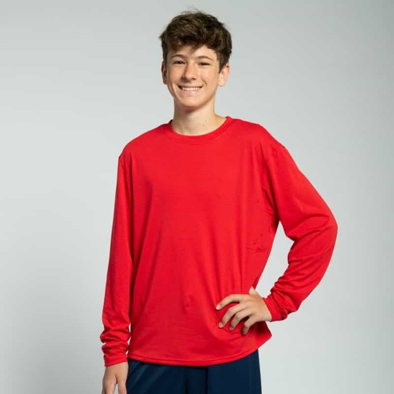 Youth Softek Long Sleeve Tee