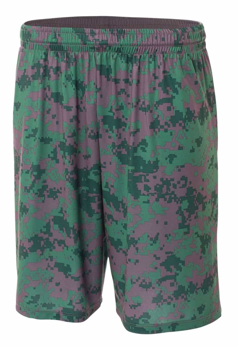 8" Camo Performance Short
