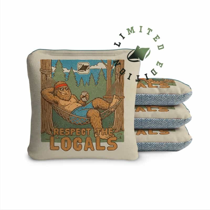 Respect The Locals Limited Edition Synergy Soft Cornhole Bags