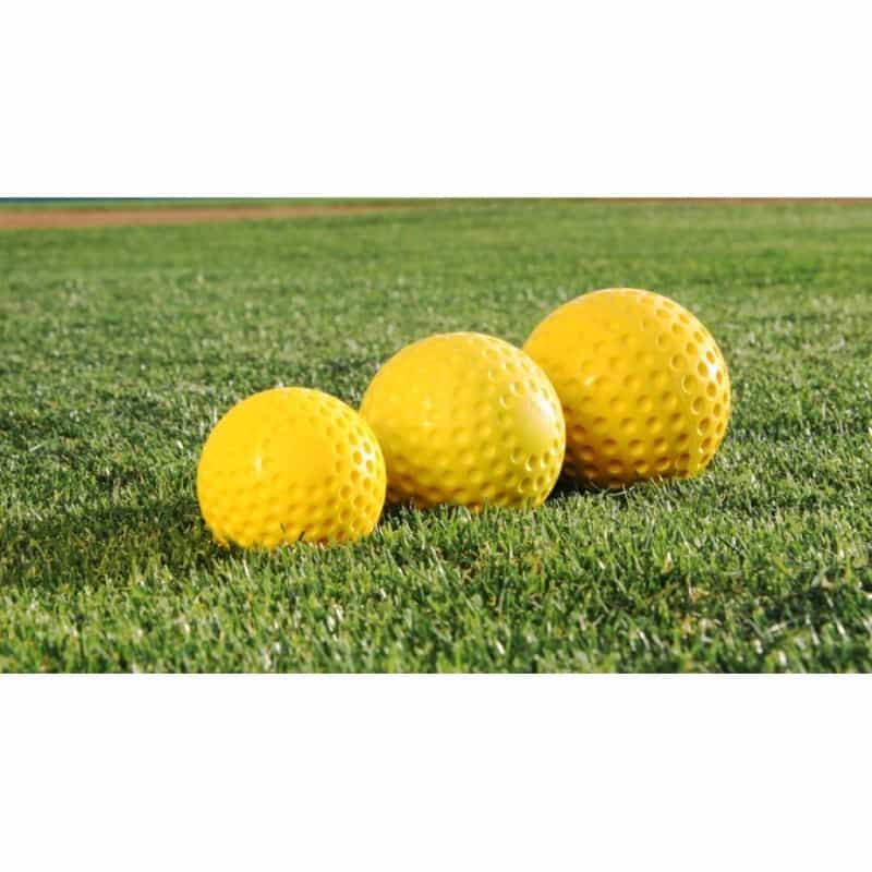 Yellow Pitching Machine Balls