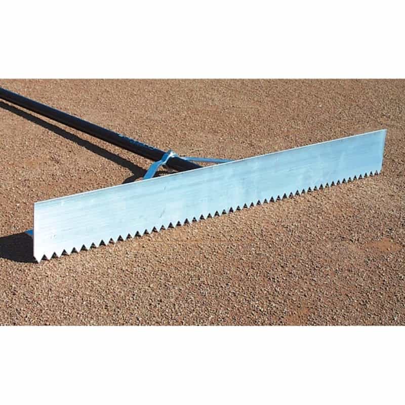 36" Scarifier Lute Rake with 66" Aluminum Handle
