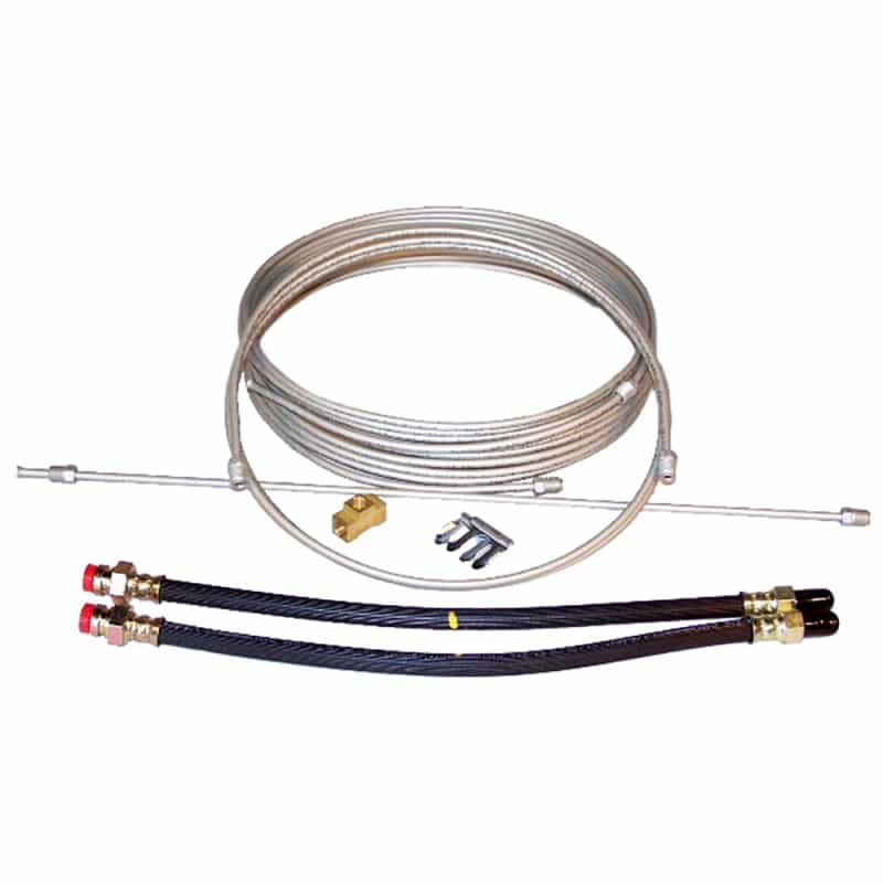 Load Rite Steel Brake Line Kit - Single Axle