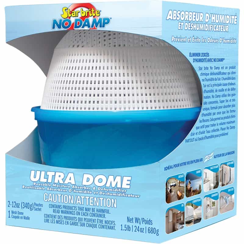 Star Brite No Damp Ultra Dome Absorber & Dehumidifier - 24 Oz