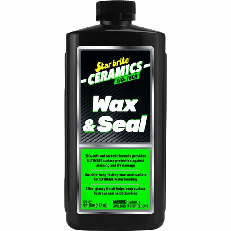 Star Brite Ceramics Wax & Seal - Green Apple Scent - 16 Oz
