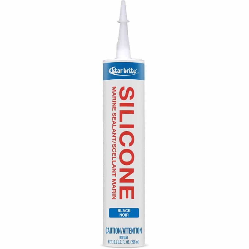 Star Brite Marine Silicone Sealant - Black - 10.3 Oz