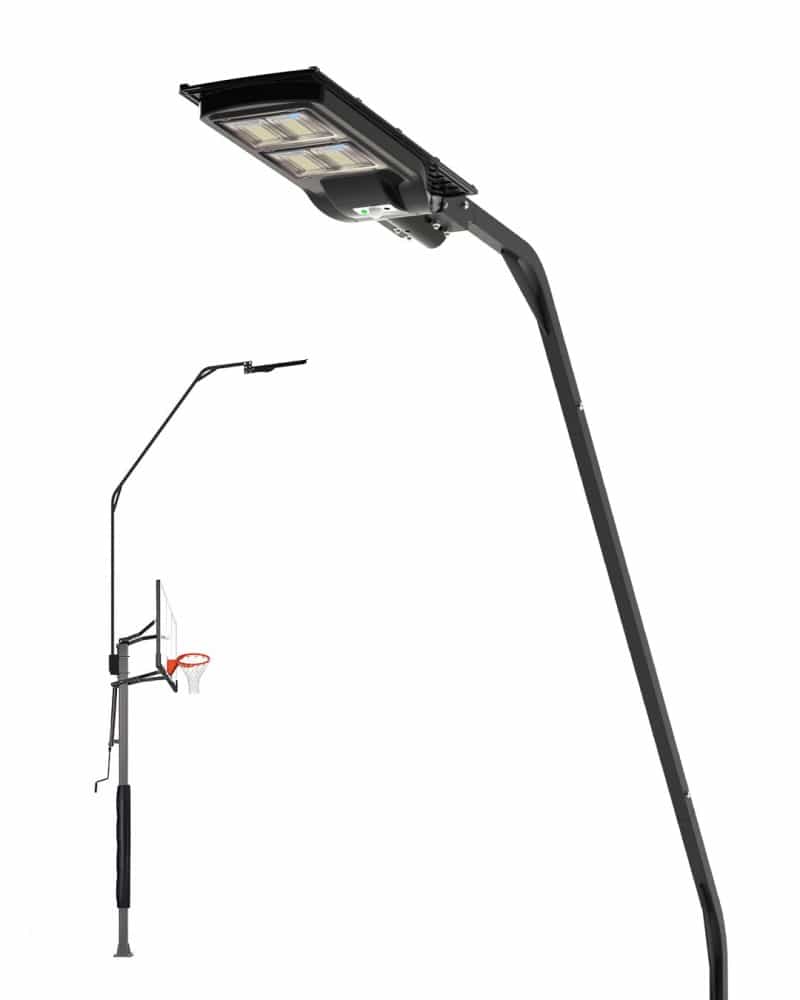 Solar Led Basketball Hoop Light