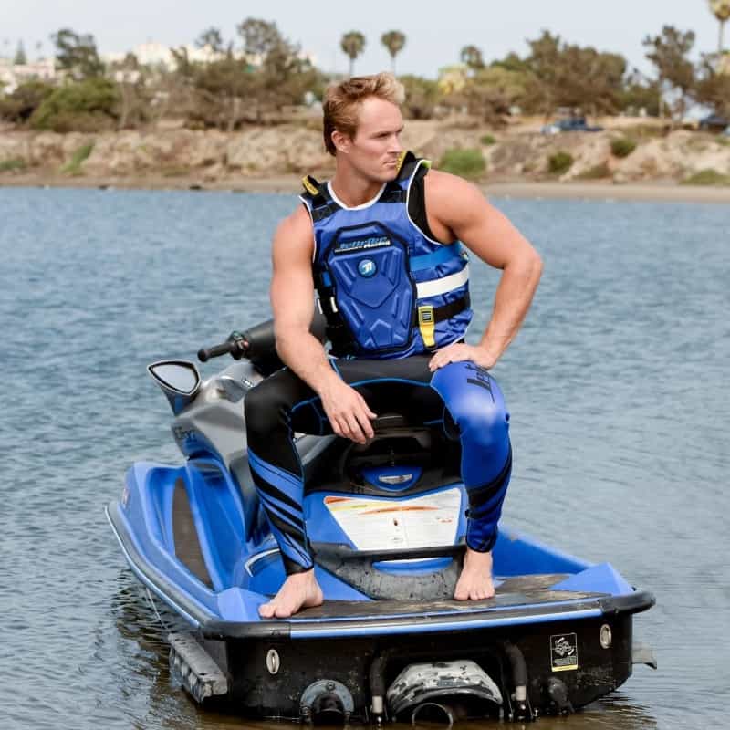 Rs-18P Side Entry Impact Race Vest - Blue