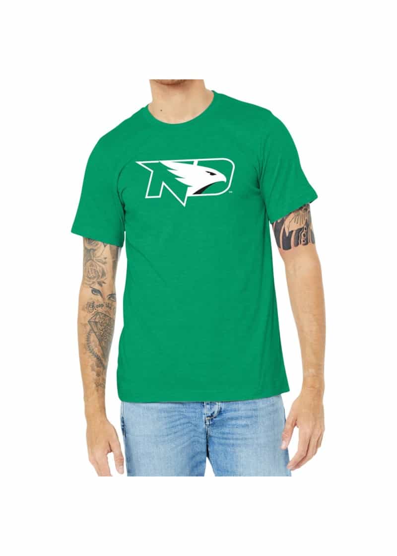 #21 Marquis Edmond North Dakota Fighting Hawks Football Adult Tee