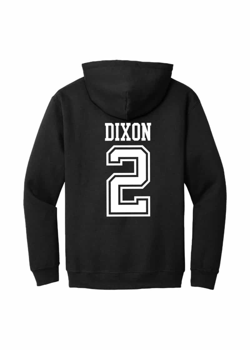 #2 Avery Dixon North Dakota Football Sport Adult Hood