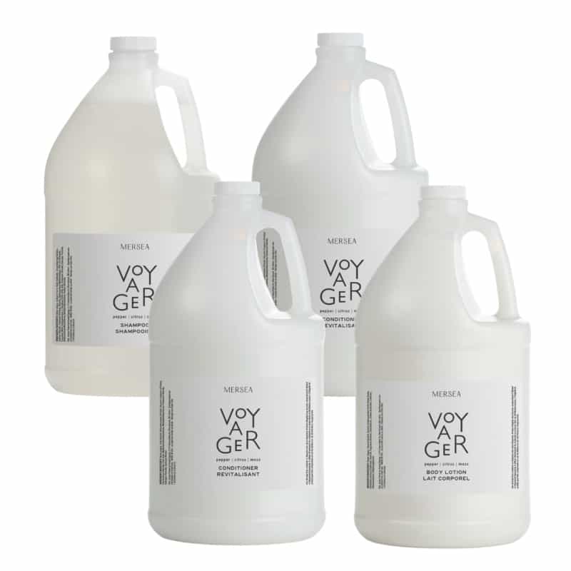 Mersea Voyager Bath & Body Care Gallon Sampler Case