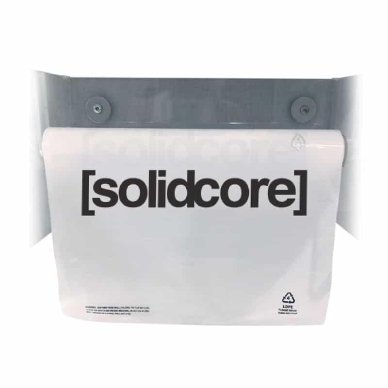 12X18 Wet Bags, Solid Core Logo