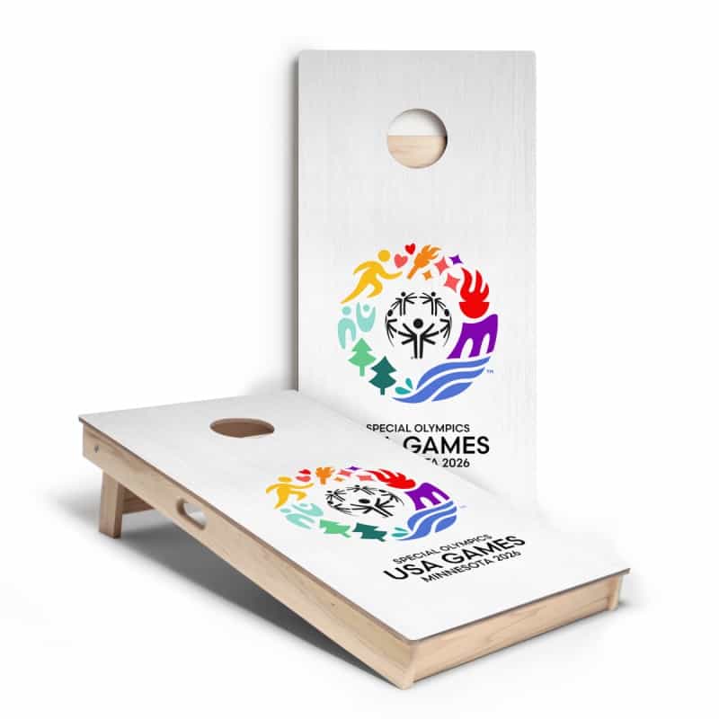 Special Olympics USA Games Star Cornhole Boards
