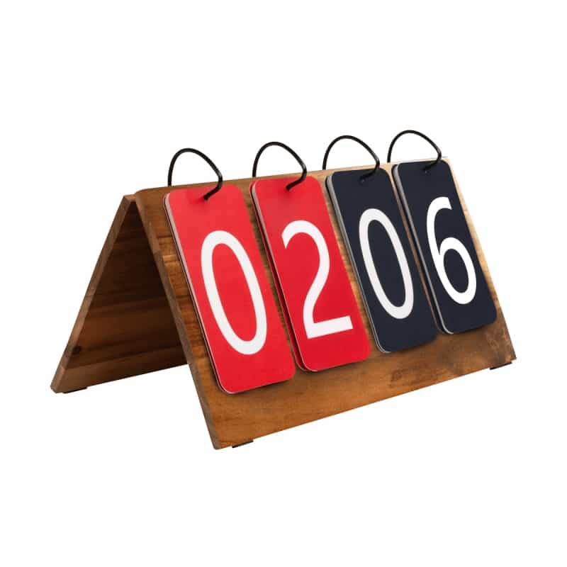 Portable Cornhole Scoreboard