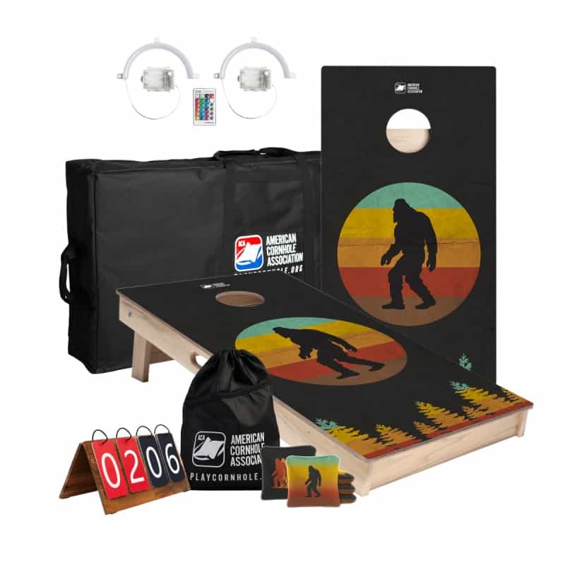 Sasquatch Official ACA Regulation 2X4 Cornhole Set