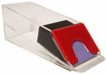 Casino Blackjack Dealer Shoe - 6 Deck Red