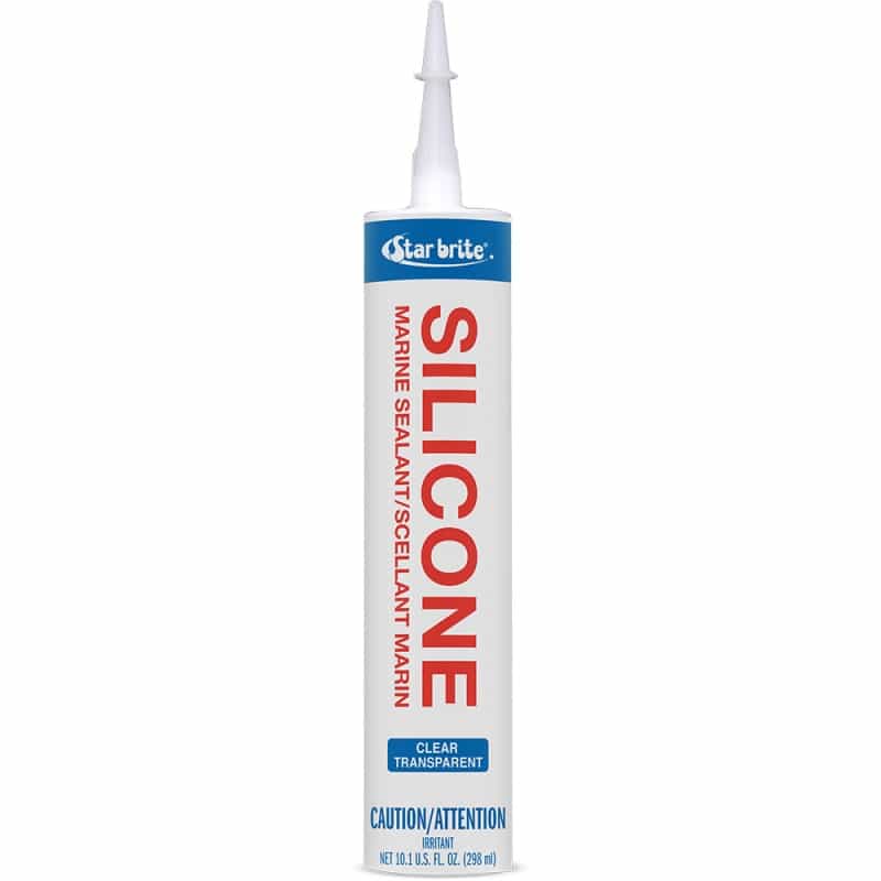 Star Brite Marine Silicone Sealant - Clear - 10.3 Oz