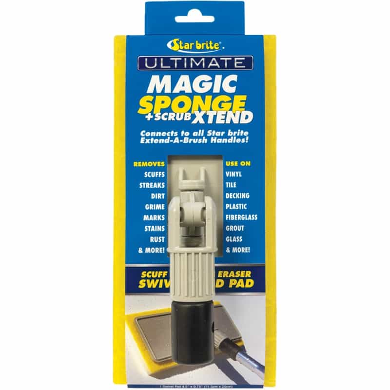Star Brite Magic Sponge + Scrub XTEND with Flex Head