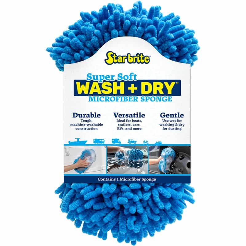 Star Brite Microfiber Reggae Sponge - Blue