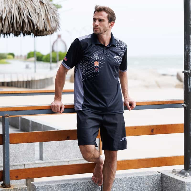 JTR Pit Polo Shirt - Black