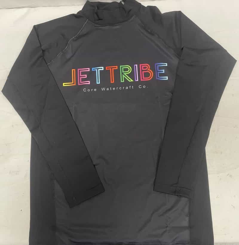 Rainbow Rashguard - Black