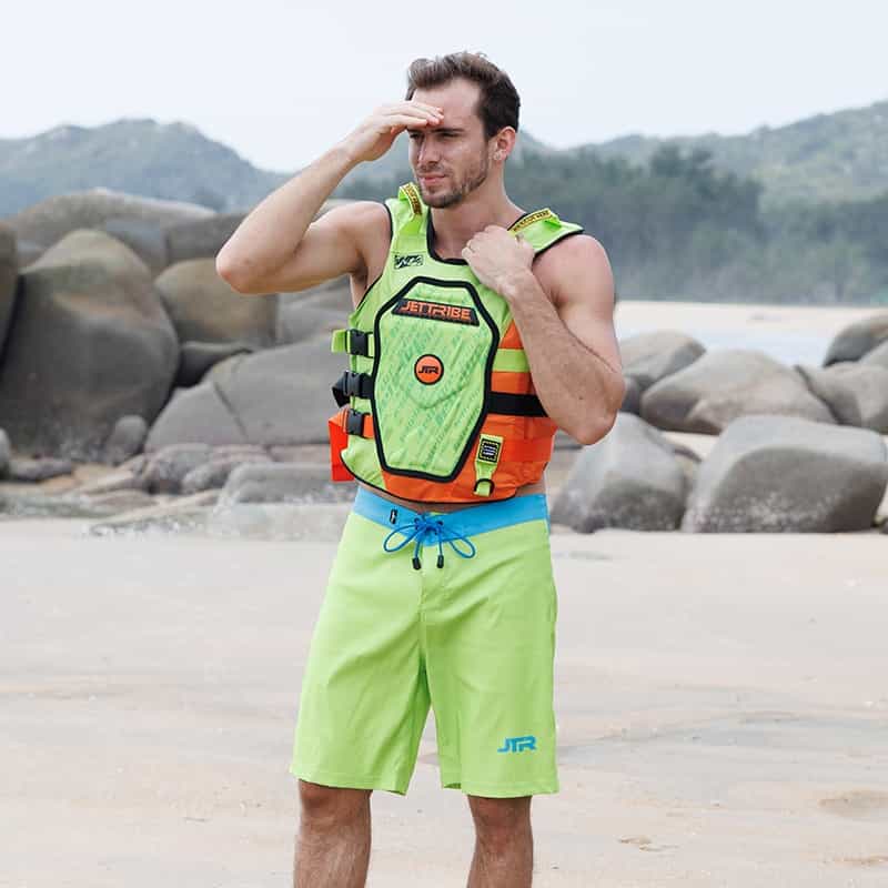 Rs.25 Side Entry Impact Vest (Green/ Orange) Version 2 2025 Series