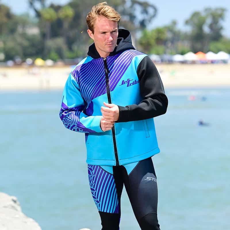Hyper Tour Coat - Purple / Teal