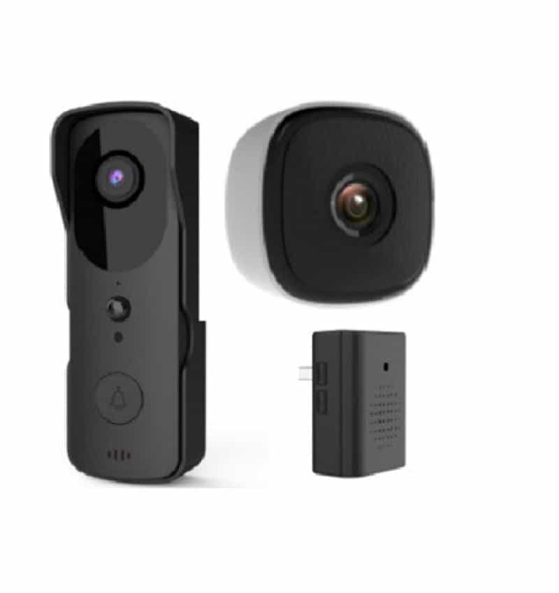 Halo Watch Two-Way Video Doorbell With Smart Chime & Camera Kit
