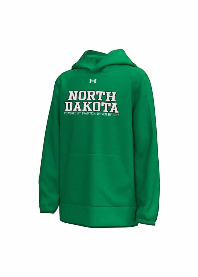 Youth Power & Grit UND Armour Fleece Hood