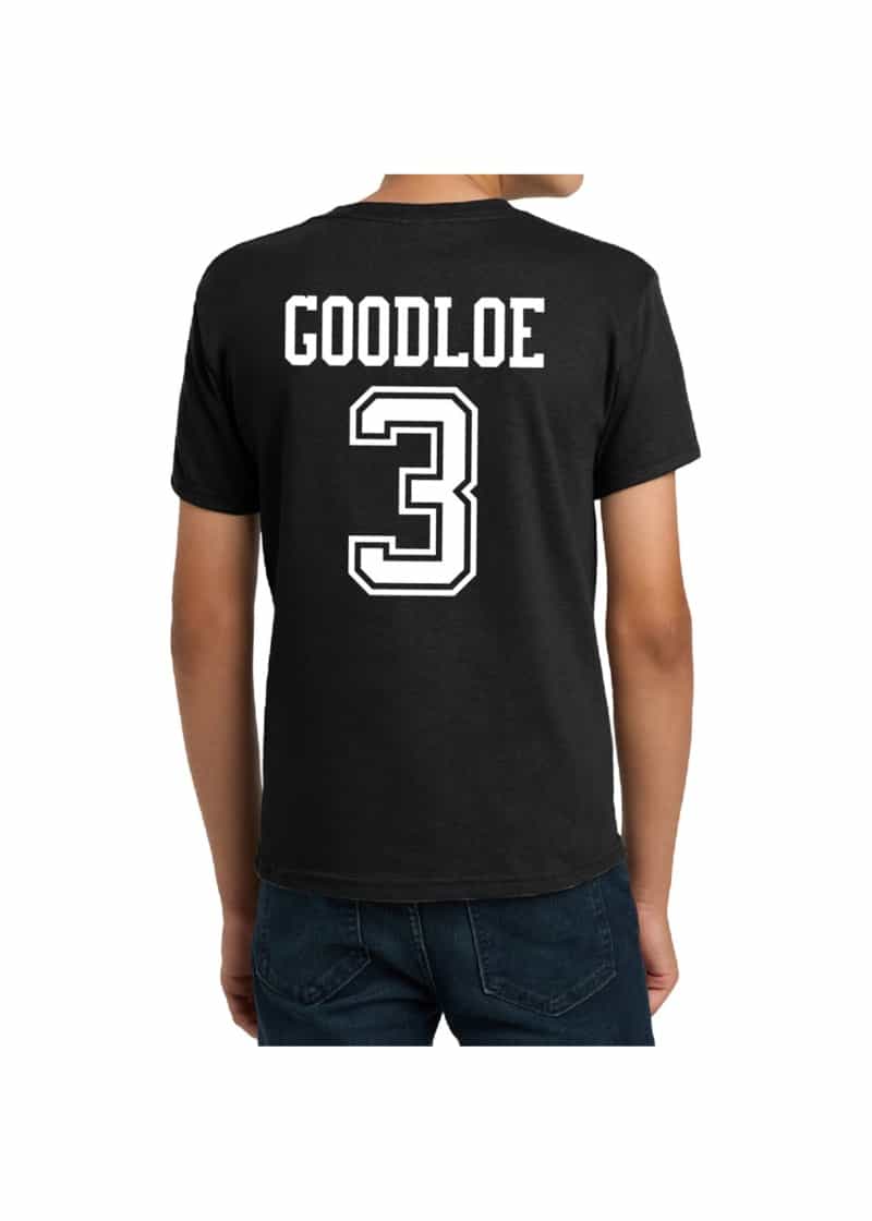 #3 Caleb Goodloe North Dakota Football Sport Youth Tee