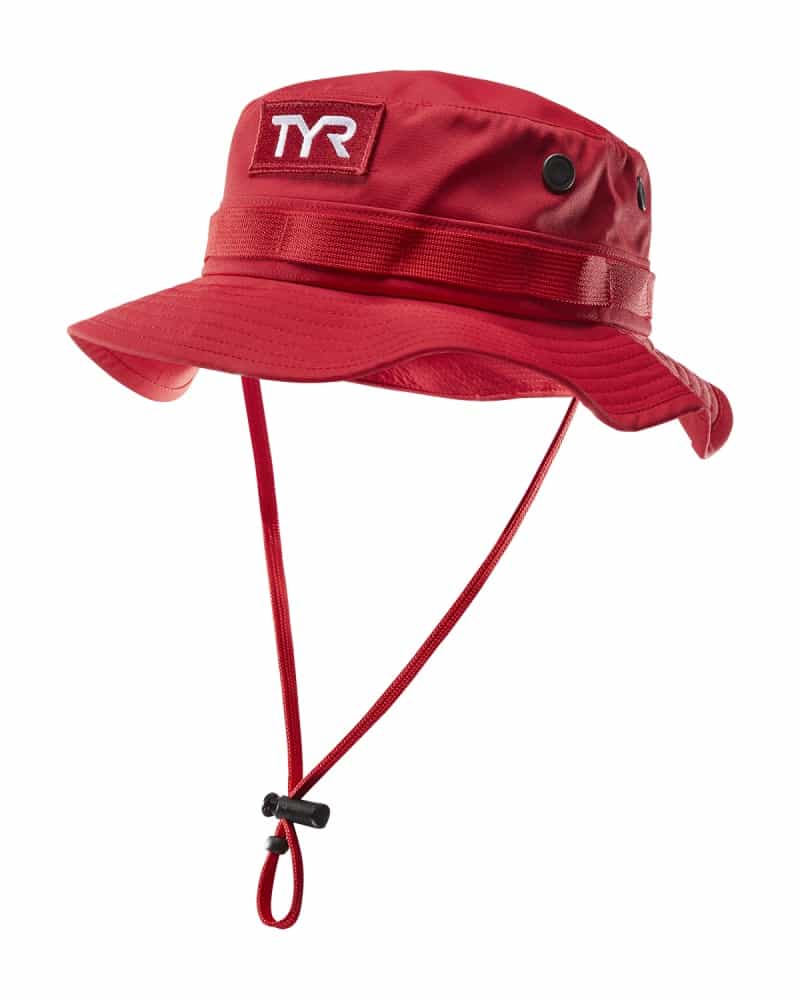 TYR Tech Boonie Hat - 610 Red / One Size