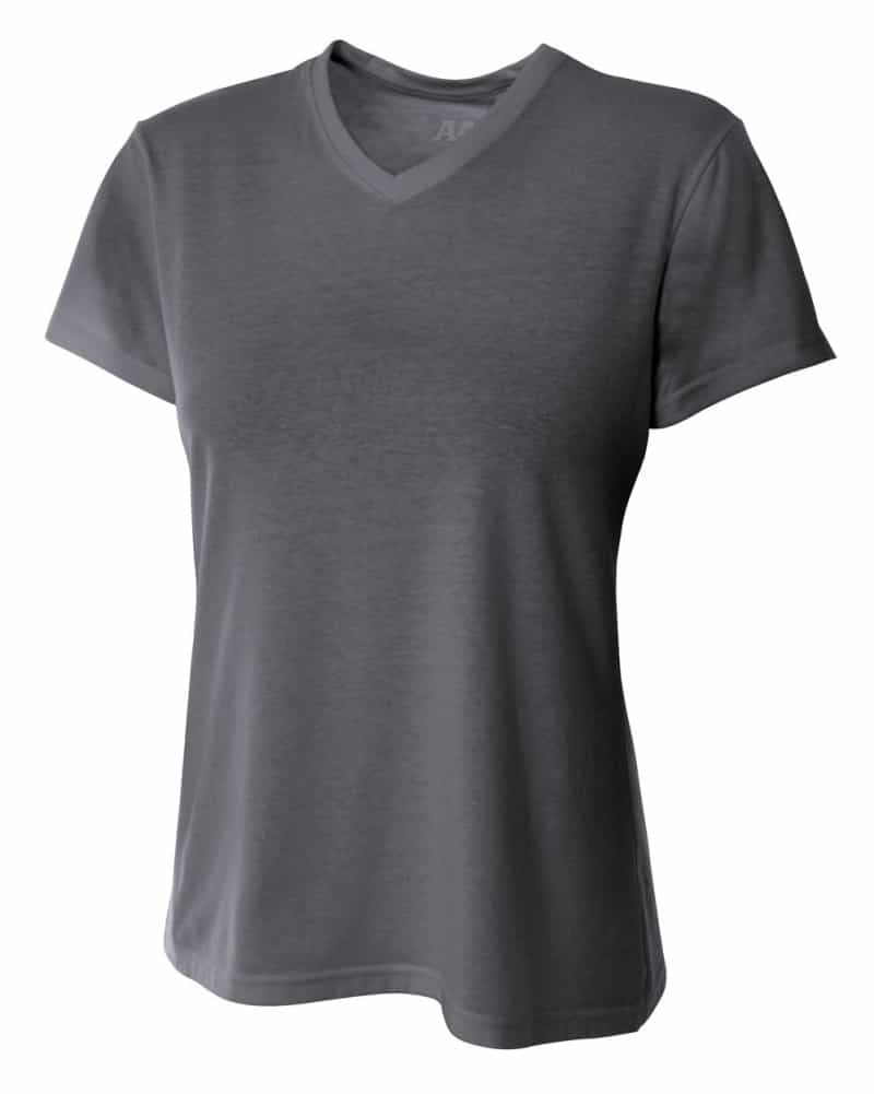 Women's Short Sleeve Fusion Performance V-Neck