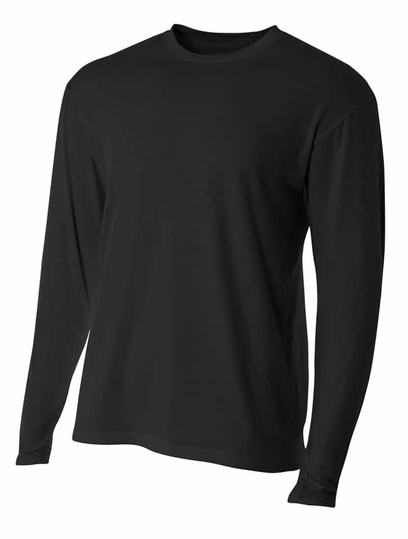 Black M Blended Cotton Tee